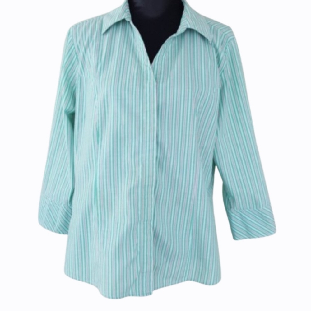 RIDERS by LEE Women's Classic Western Shirt (XL)